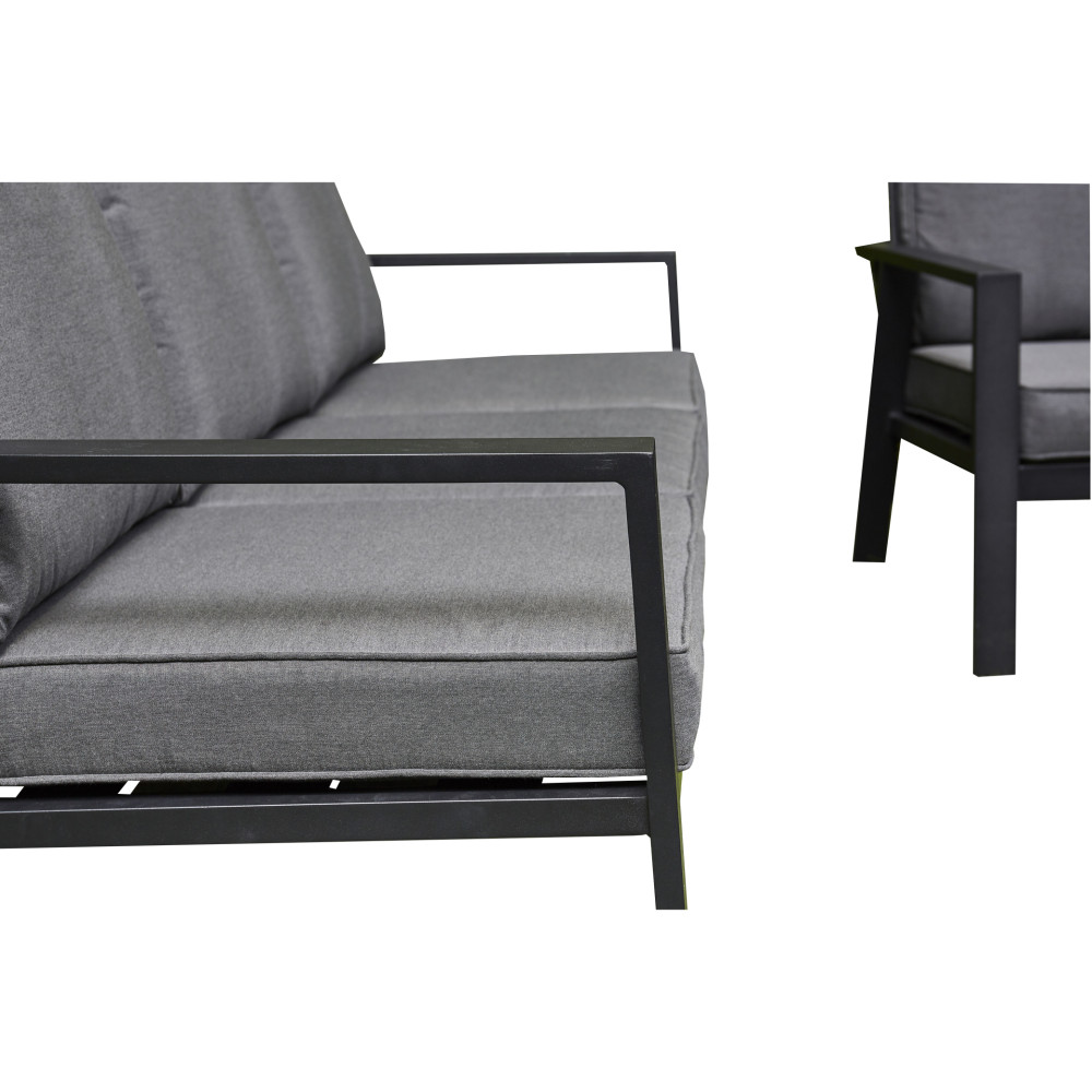 Ivy  Firepit Sofa Dining Set 