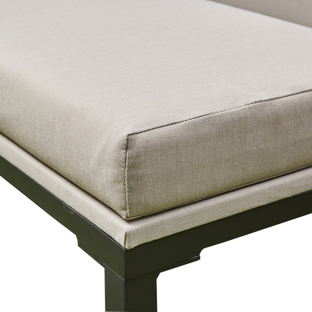 Bulgari Outdoor Rising Firepit Dining Set 