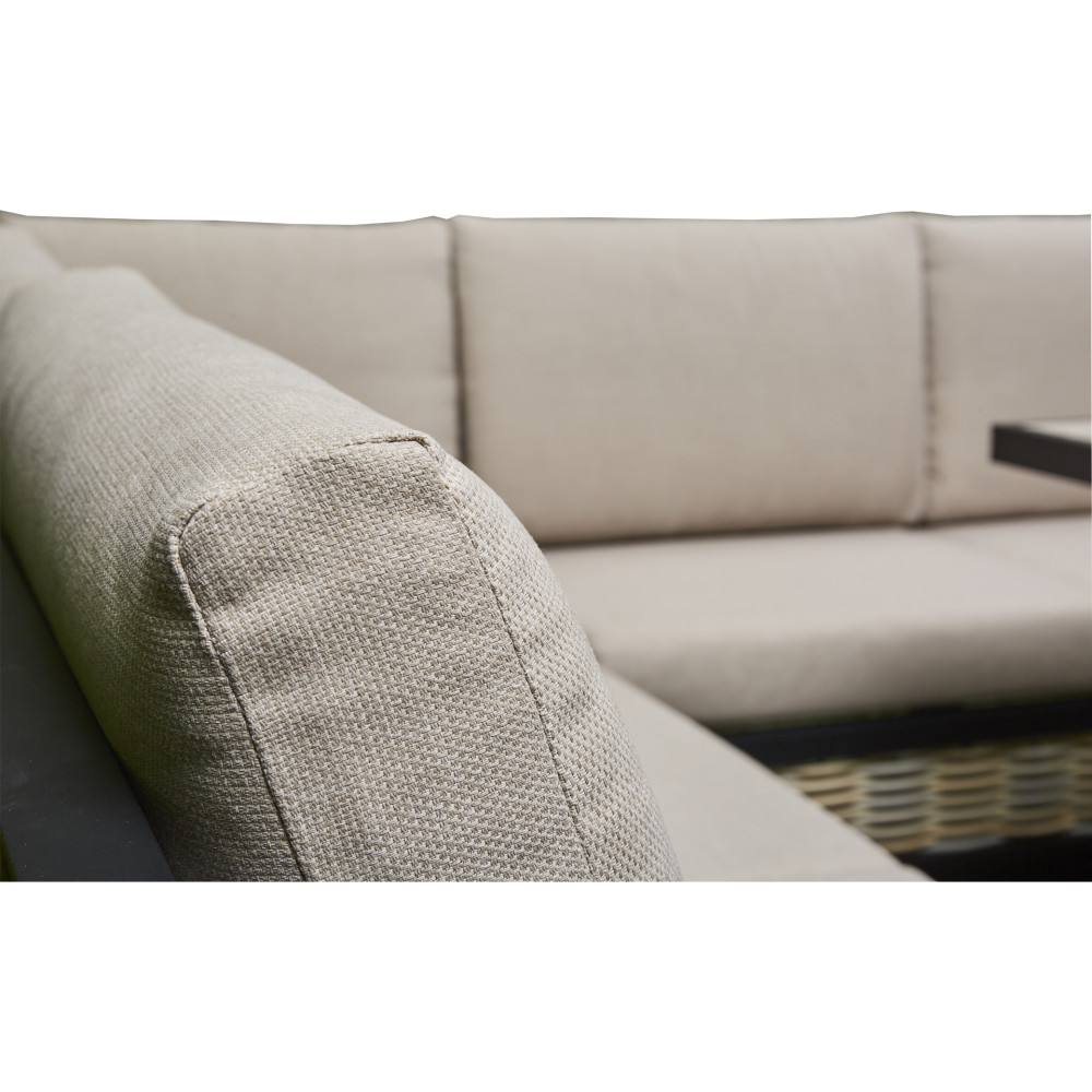 Edwardian Beige  Firepit Dining Set  