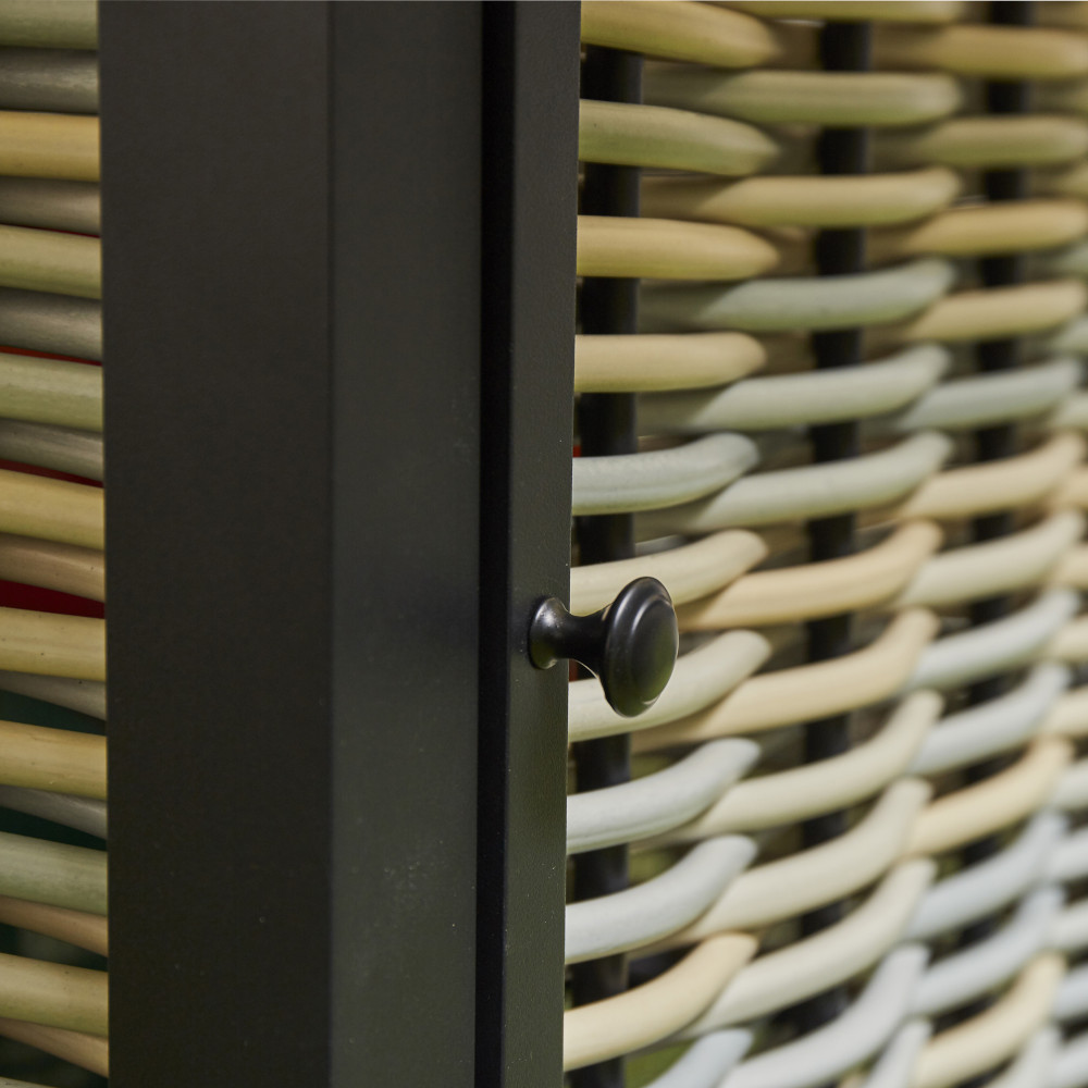 Edwardian Beige  Firepit Dining Set  