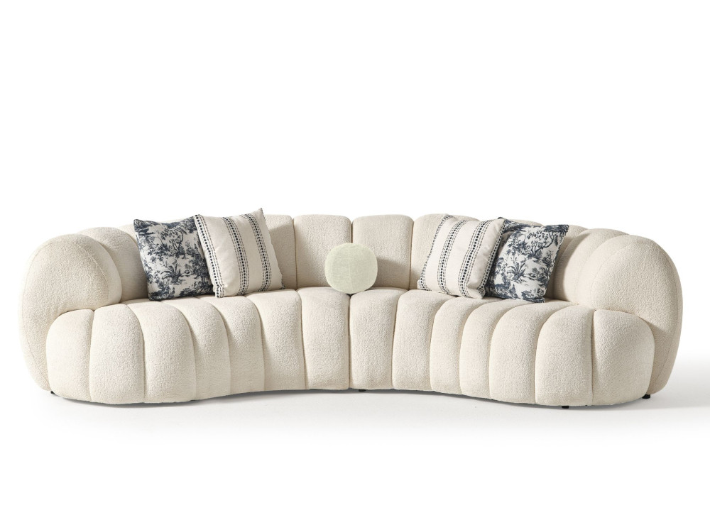 Rhodes Curved  Sofa 