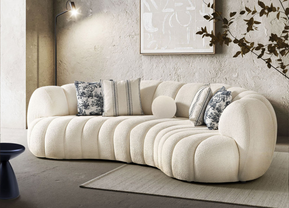 Rhodes Curved  Sofa 