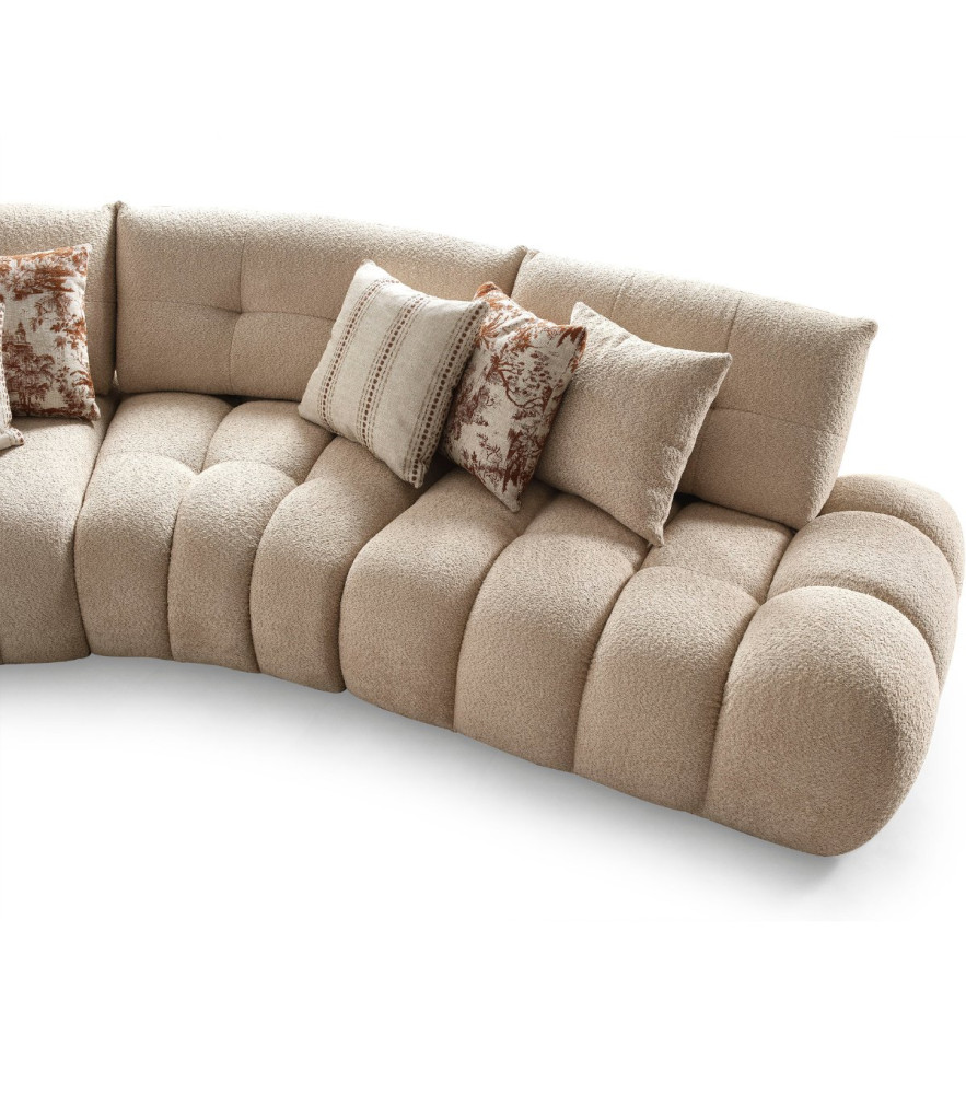 Luna Curved Sofa 