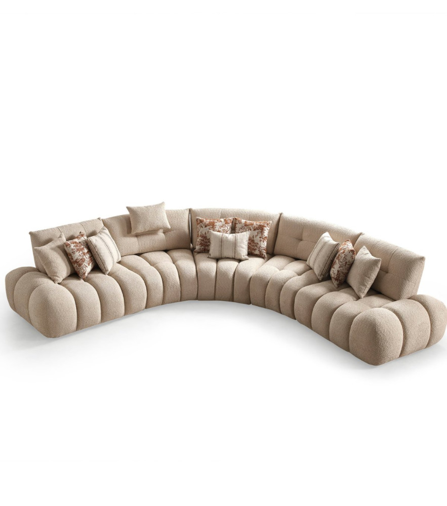 Luna Curved Sofa 