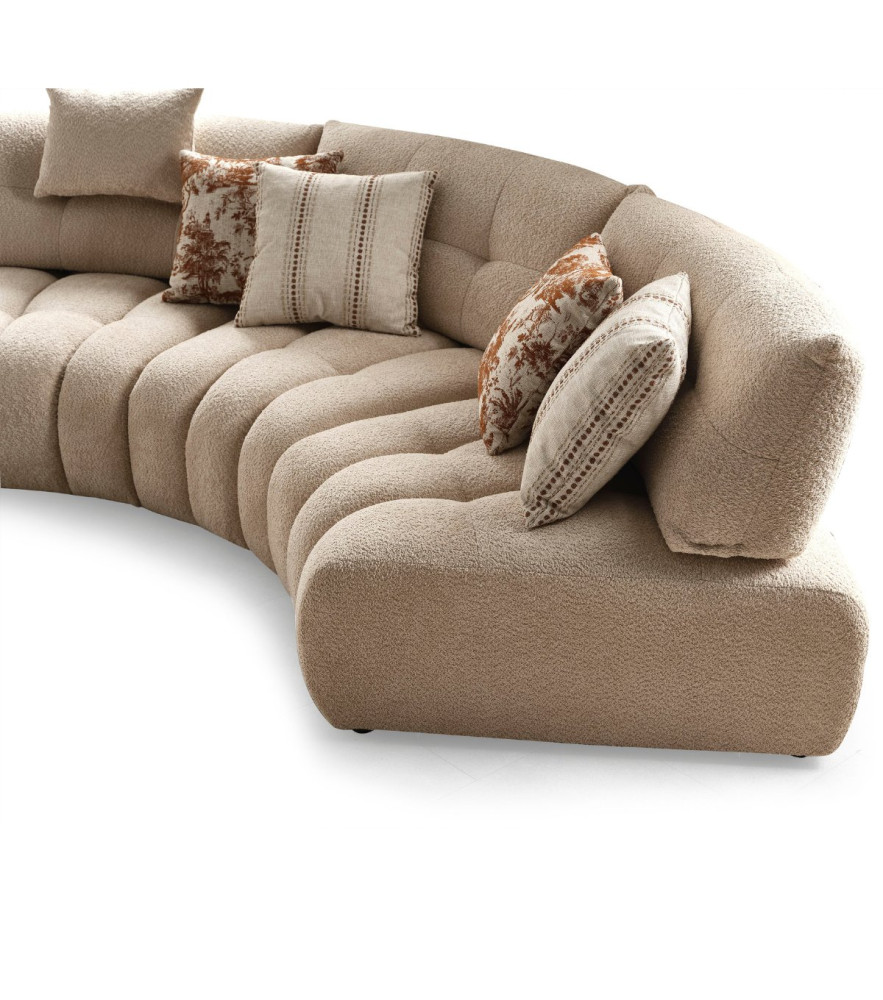 Luna Curved Sofa 