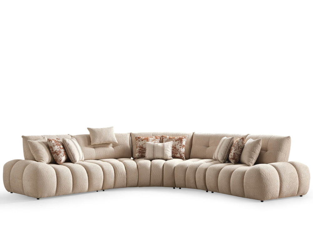 Luna Curved Sofa 