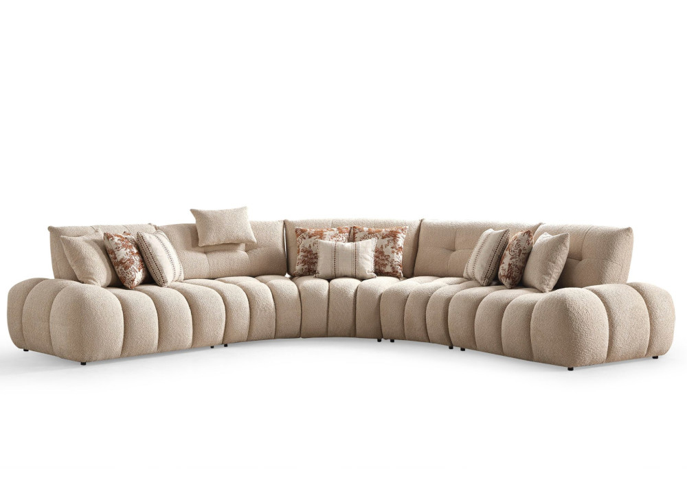 Luna Curved Sofa 