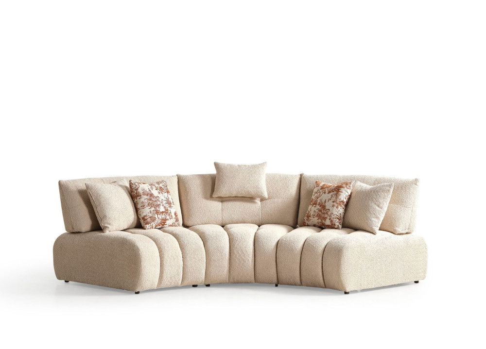 Luna Curved Sofa 