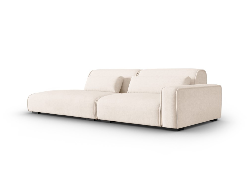 The Zeus Three Seater Open End Sofa 