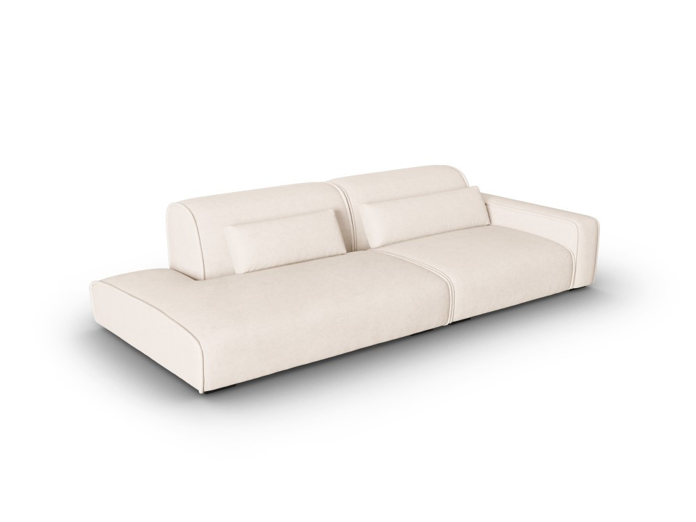 The Zeus Three Seater Open End Sofa 