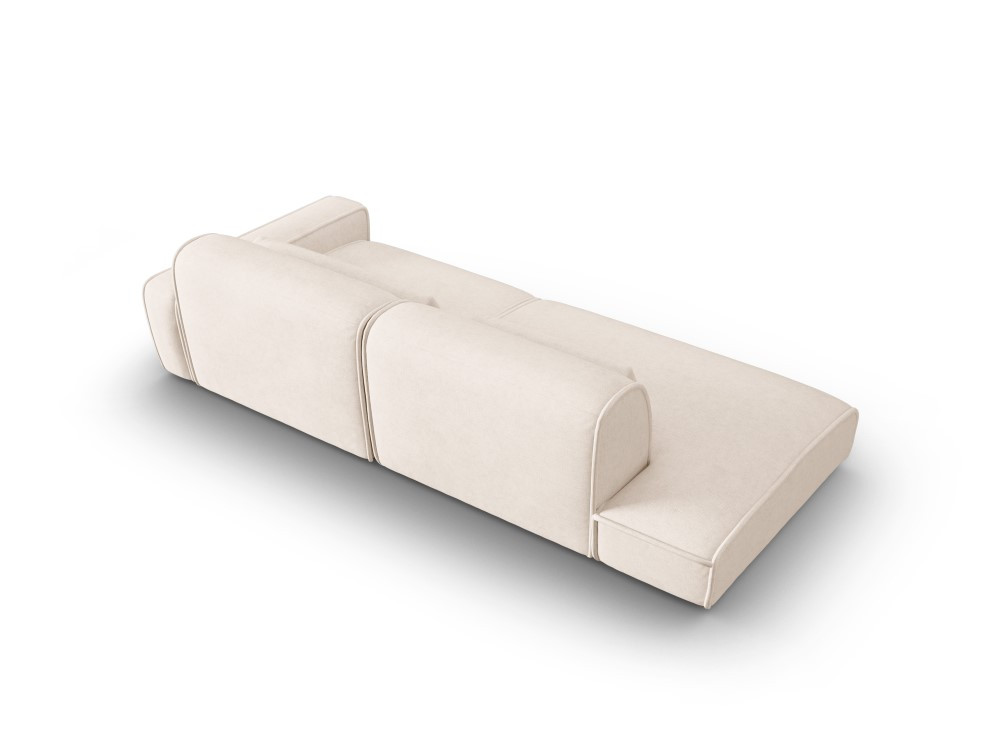 The Zeus Three Seater Open End Sofa 