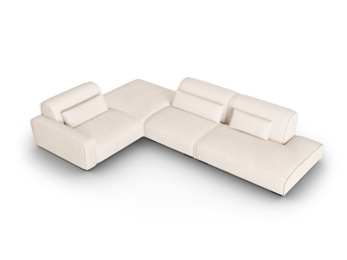 The Zeus Six Seater Open End Corner Sofa 