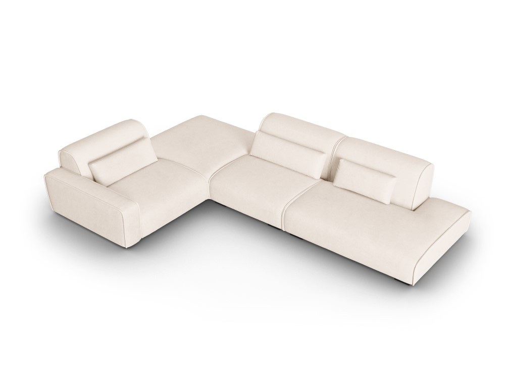 The Zeus Six Seater Open End Corner Sofa 
