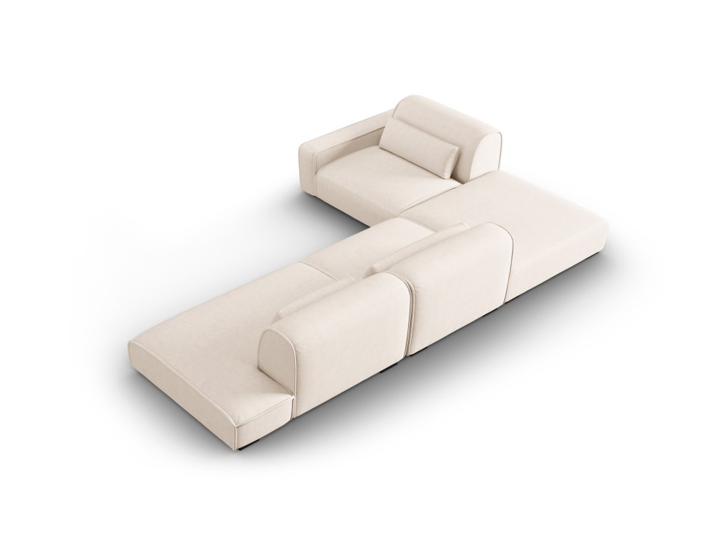The Zeus Six Seater Open End Corner Sofa 