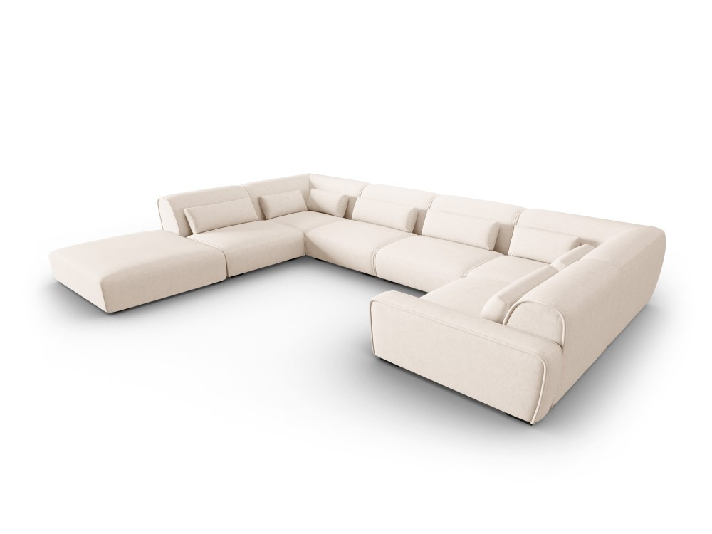 The Zeus Eight Seater U Shape Sofa 
