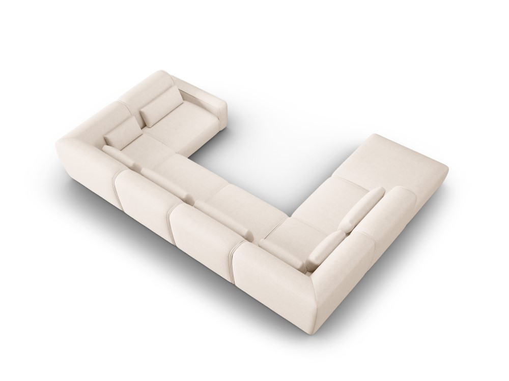 The Zeus Eight Seater U Shape Sofa 