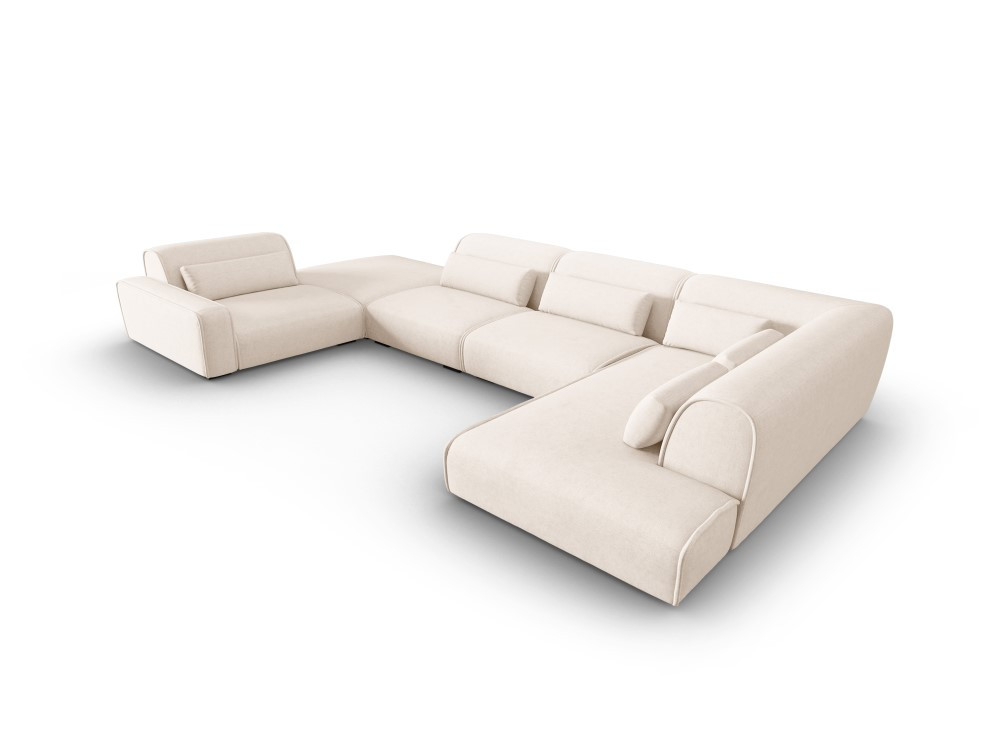 The Zeus Seven Seater U Shape Sofa 