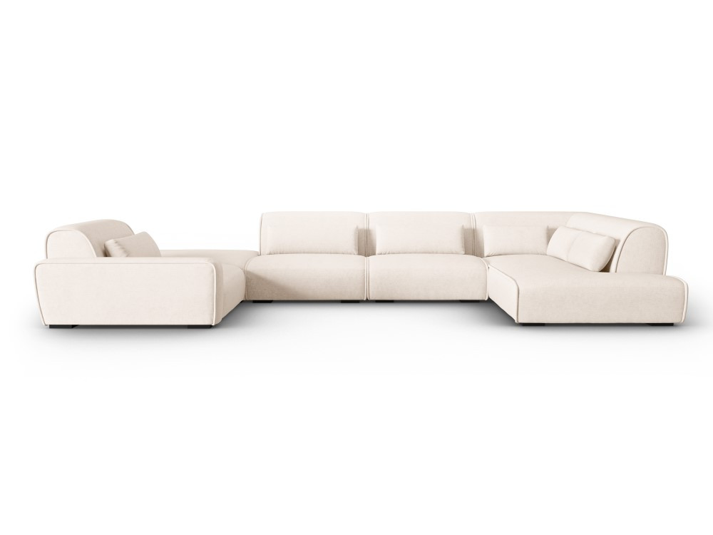 The Zeus Seven Seater U Shape Sofa 