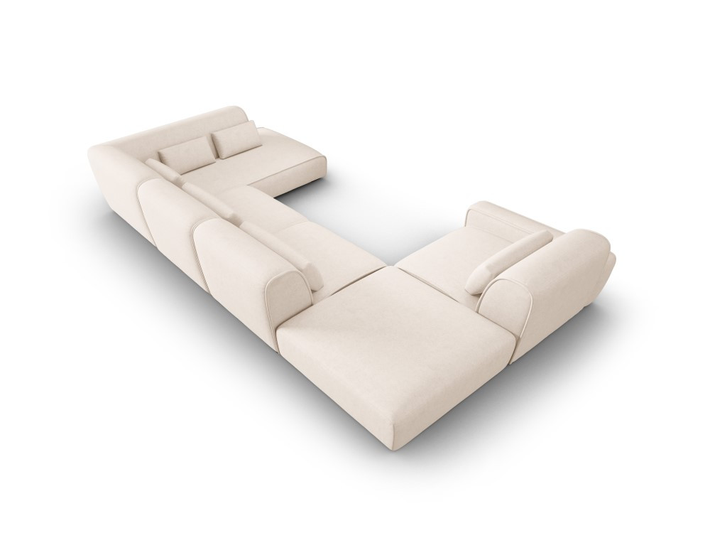 The Zeus Seven Seater U Shape Sofa 