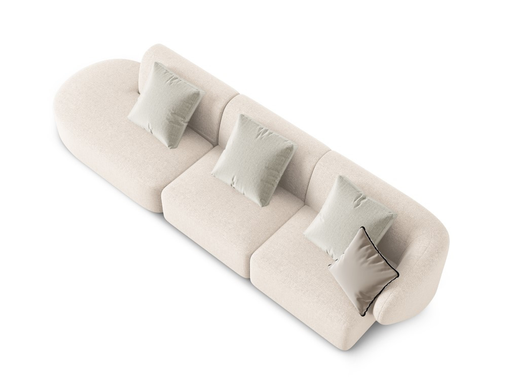 The Lusso Open End Four Seater Sofa 