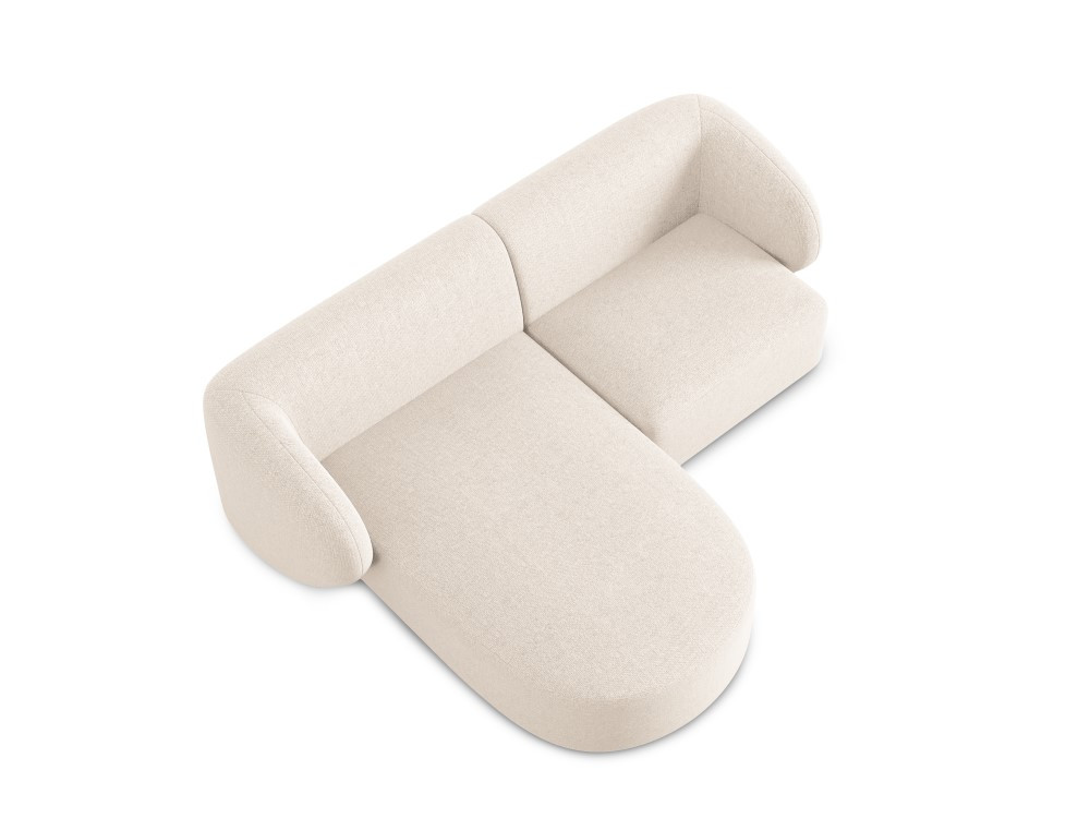 The Lusso Three Seater Chaise Corner Sofa 