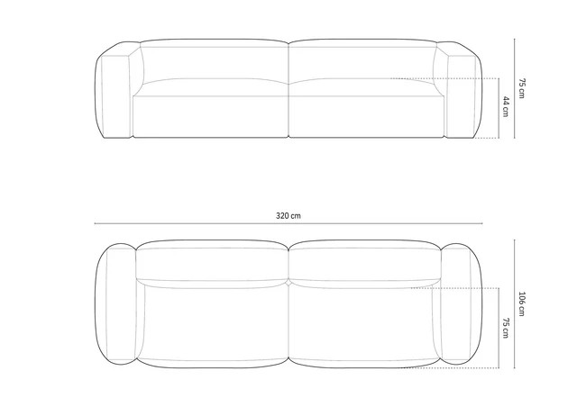 The Mayfair Four Seater Sofa 