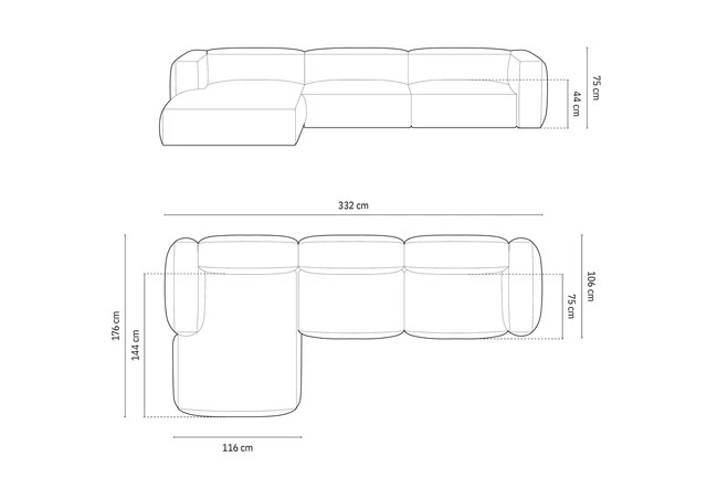 The Mayfair L Shape Sofa 
