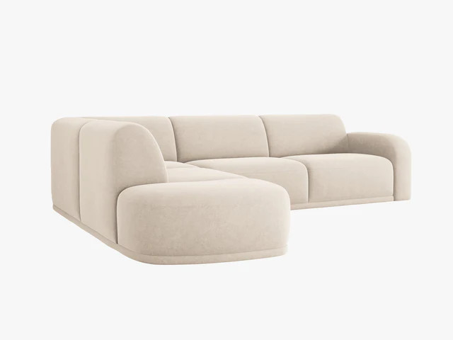 The Milan Open End Chaise Corner Sofa 